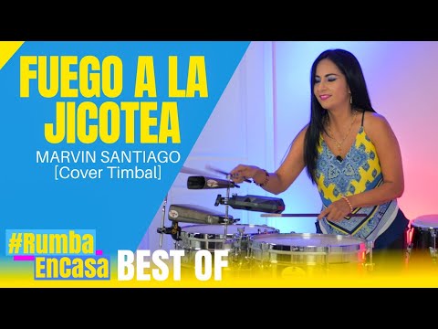 FUEGO A LA JICOTEA - MARVIN SANTIAGO - HD Audio [Cover Timbal)