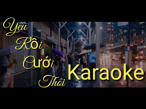 Yêu Rồi Cưới Thôi _Karaoke Beat chuẩn,có bè Tika Tùng Anh_ Nam OK _