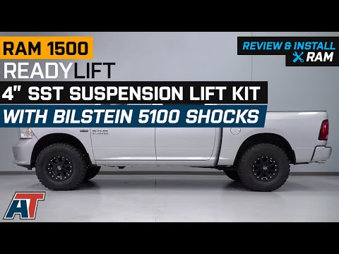 2009-2018 Ram 1500 ReadyLIFT 4" SST Suspension Lift Kit w/ Bilstein 5100 Shocks Review & Install