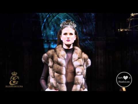 Ellena De Luna at New York Fashion Week Art Hearts Fashion NYFW FW/17