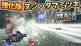 モンスターハンターライズ 11 強化版 ヌシ・タマミツネに挑む！【重大事変】