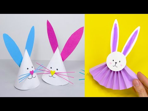 Easter Craft Ideas Paper RABBIT Paper Crafts