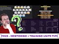 FM22 | MENTORING + TRAINING UNITS TIPS | Football Manager 2022 Training Guide