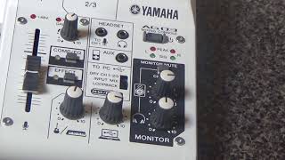 Video thumbnail for Copy of Yamaha  AG03 - 3 channel mixer/Audio interface Review by William Whalen
