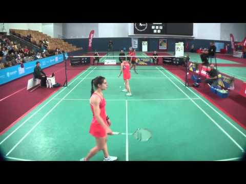 TV Court GJ2013 // Gabriele & Stefani Stoeva vs. Julie Finne-ipsen & Rikke Soby Hansen (2nd set)