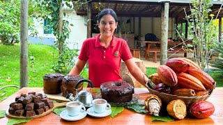 4 receitas maravilhosas feitas com chocolate produzidos aqui no sítio