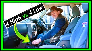 Download lagu 4 High Vs 4 Low Explained - ( How To Use Both Gear Ratios ) mp3