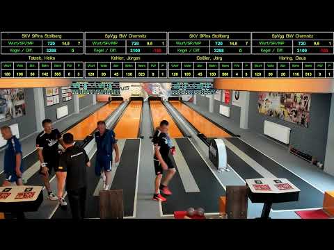 Senioren SKV 9Pins Stollberg - SpVgg BW Chemnitz