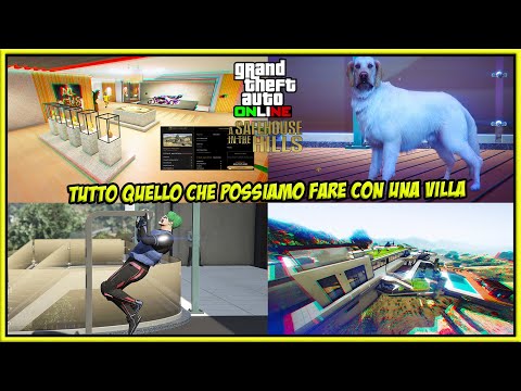 EVERYTHING YOU CAN DO WITH A MANSION FROM THE "A Safehouse in the Hills" DLC IN GTA ONLINE