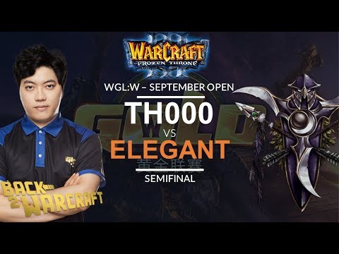 [WC3] WGL:W 2019 - September Open Semifinal: [HU] TH000 vs. EleGaNt [NE]