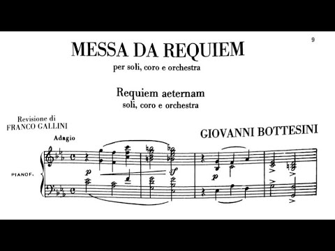Giovanni Bottesini - "Messa di Requiem" for chorus, soloists and orchestra