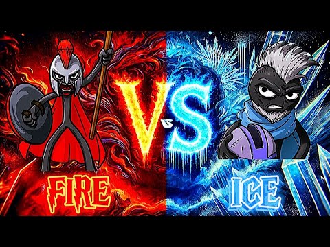 Fire vs Ice: The Ultimate Stick War Saga Battle!