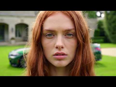 Garden Goddess: Green-Eyed Beauty & the BMW M4 ...