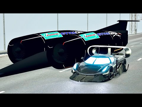Koenigsegg 700+ Concept vs SSC Thrust - Drag Race 20 KM
