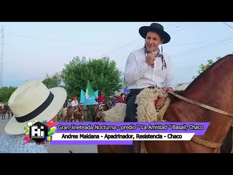 Jineteada Nocturna   predio LA AMISTAD   Basail, Chaco