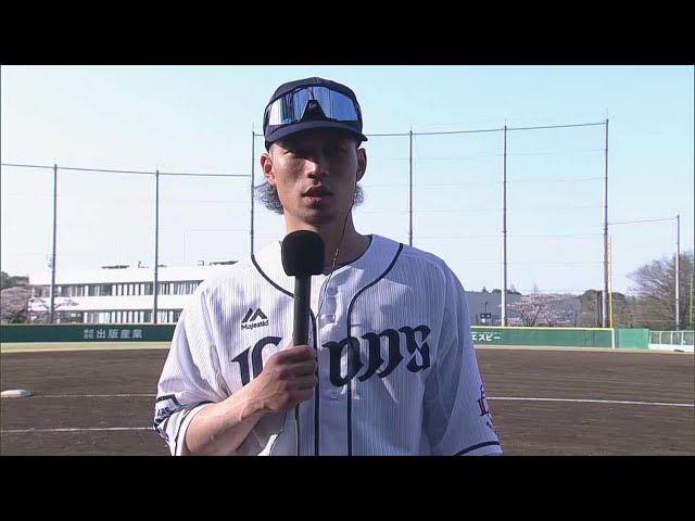 【ファーム】4月6日 ライオンズ・若林楽人選手 若獅子インタビュー