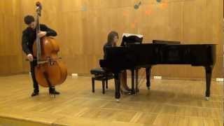 Giovanni Bottesini - Elegy No 1 in D Major for Double Bass and Piano