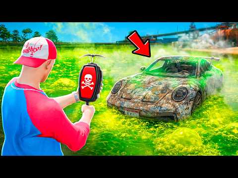 Ich FINDE GIFTIGE AUTOS in SÄURE in GTA 5!