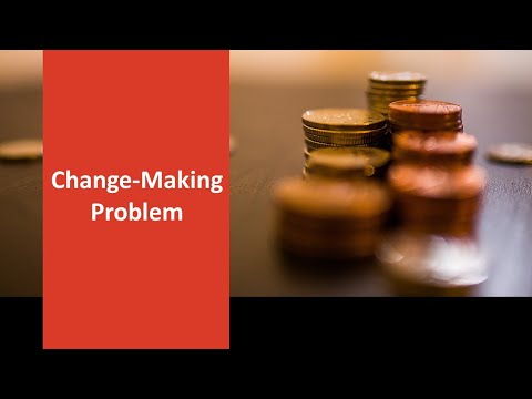 Change making problem