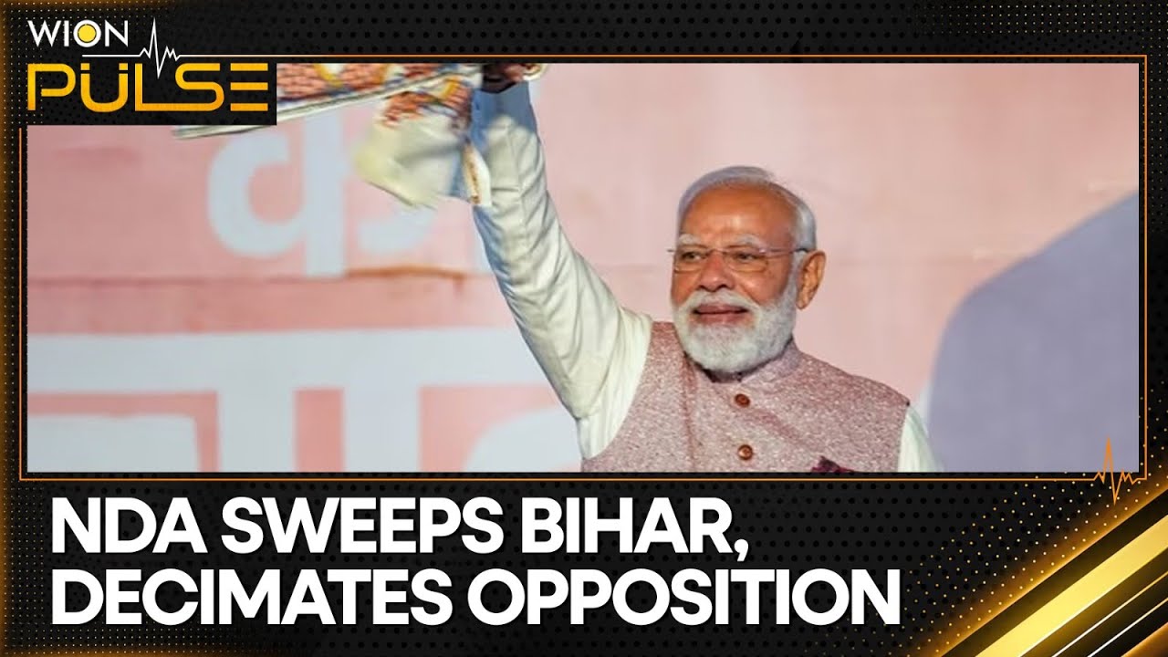 Bihar Victory: NDA's Sweep & Mahagathbandhan's Loss Explained In Numbers | WION Pulse