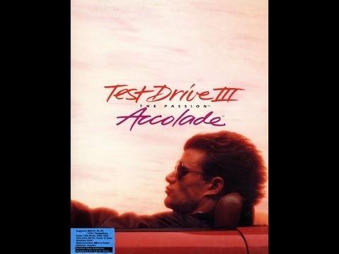 Test Drive 3 : The Passion (Dos PC) Gameplay / Accolade, Inc. / 1990