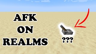How to AFK on a Minecraft Realm (120+ Java)