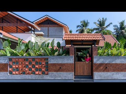 " Shaswatha " | GVQ Design Studio  | Kerala | Traditional Tropical Architecture |