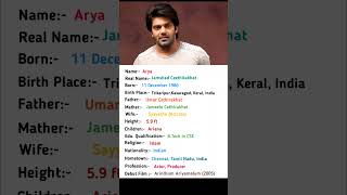Download lagu South Indian Actor Arya Biography #shortsvideo #arya mp3 Download lagu South Indian Actor Arya Biography #shortsvideo #arya mp3