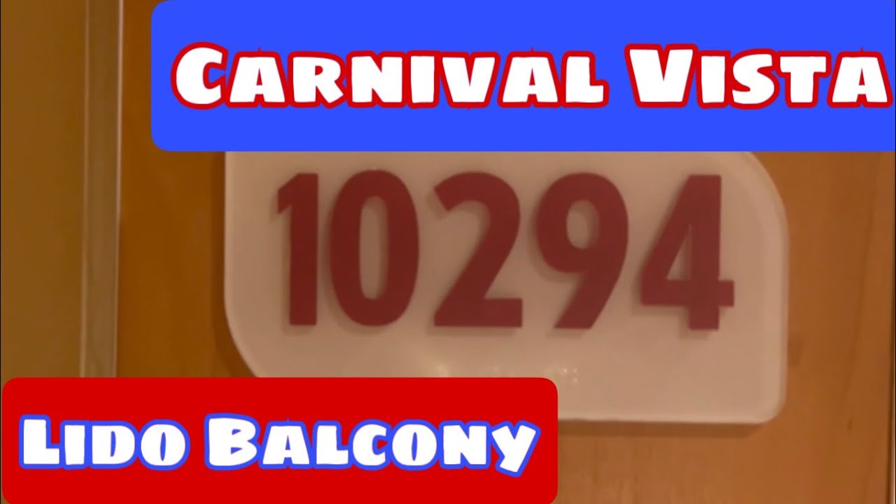 Carnival Vista - Cabin 10294 - Video 1