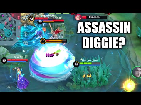 DIGGIE'S SUPPORT GANKING TRICK!