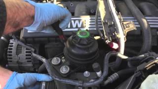 BMW Removing Intake Manifold, Replacing Crankshaft Sensor E90, E91, E92, E93