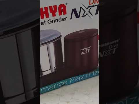 Diva Wet Grinder (Cherry With White) With Attachment 2l
