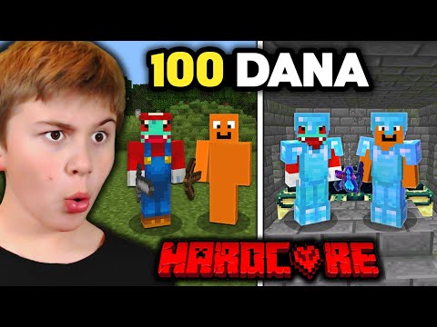 Minecraft 100 Dana Prezivljavanje sa Mladjim Bratom...