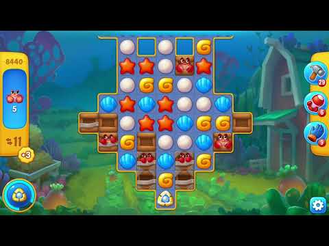 [FISHDOM Walkthrough] Level 8440 (Qua màn - Fishdom)