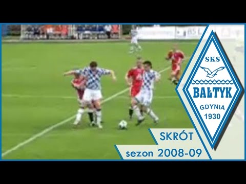 Bałtyk Gdynia - Cartusia Kartuzy 4:0 /7.09.2008/ skrót