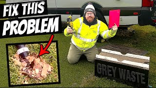 Campervan Water Tank HACK With a Chopping Board