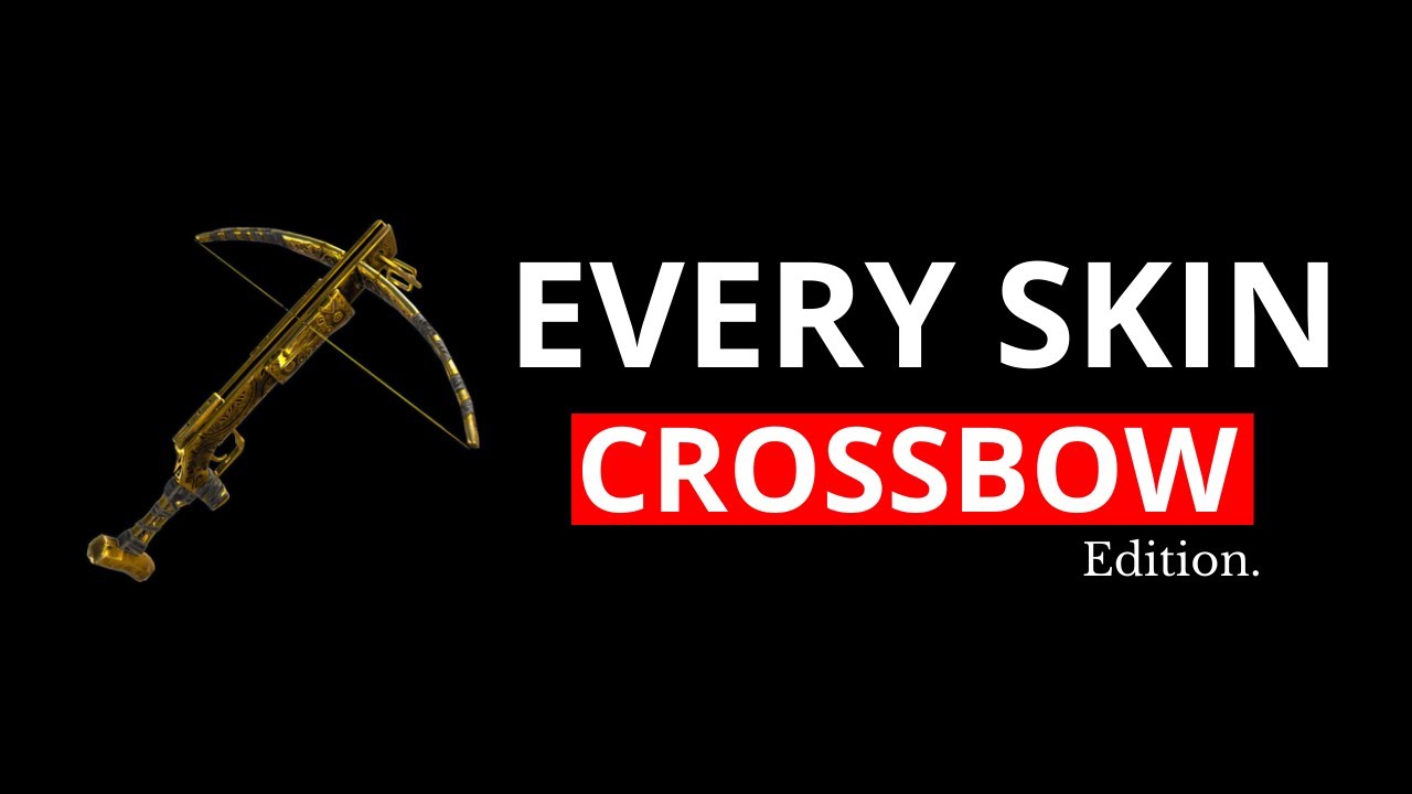 Every Rust Crossbow Skins 2024