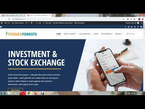 The7 Theme Tutorial #2 Header, Topbar, Logo and Menu options