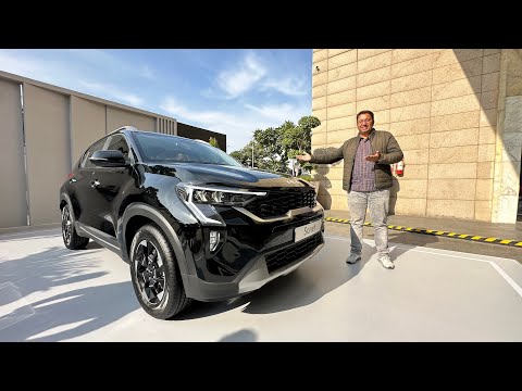 New KIA Sonet Facelift Detailed Walkaround Video | See All Details Here