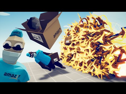 God amazin delivery Guy vs God Units - Totally Accurate Battle Simulator TABS