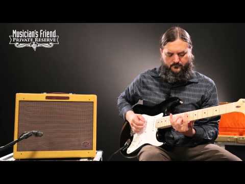 Fender Eric Clapton Signature EC Tremolux 12W 1x12 Hand-Wired Tube Guitar Combo Amp Tweed