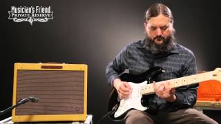 Fender Eric Clapton Signature EC Tremolux 12W 1x12 Hand-Wired Tube Guitar Combo Amp Tweed