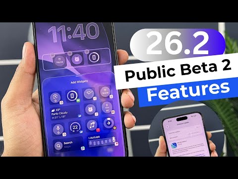 iOS 26.2 Public Beta 2 Released ! | iOS 26.2 Public Beta 2 Features | iOS 26.2 Beta 2 Features |