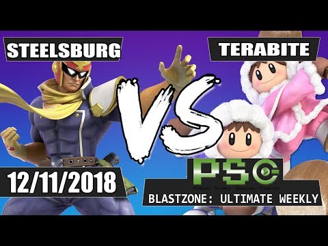 PSG Blastzone: Steelsburg (Capt. Falcon/Game & Watch) vs Terabite (Ice Climbers) - Winners Round 2