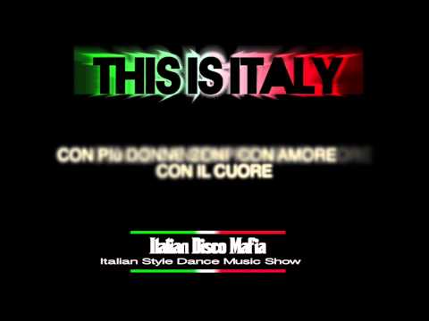 L'Italiano -  Lyrics Video ( IDM - Italian Disco Mafia )