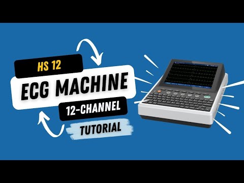SMARTBEAT HS-12 - 12 Channel ECG Machine