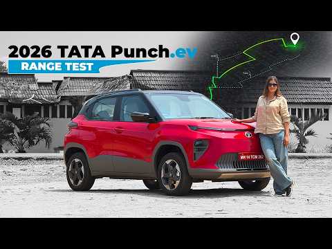 Tata Punch EV Facelift Real World Range Test