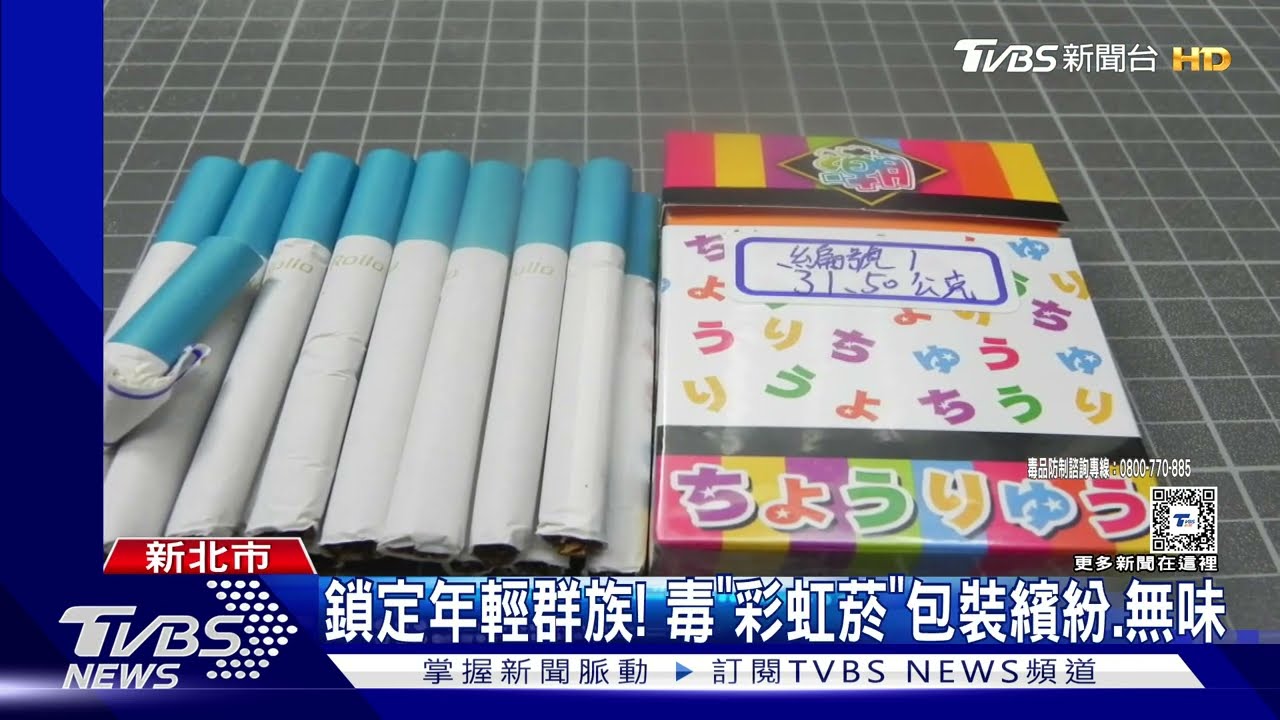 暗號「音樂裝備」! 網路攬客售「毒彩虹菸」