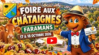 38ᵉ édition Foire aux châtaignes de Faramans accueille le grand Concours interré