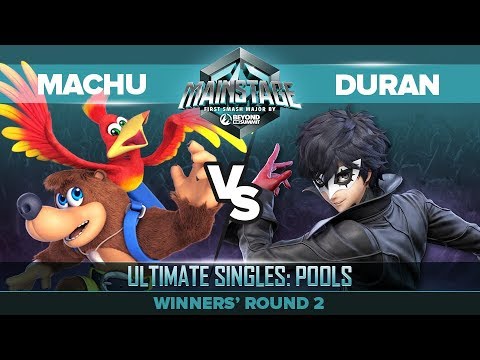 Machu vs Duran - Winners' Round 2: Ultimate Singles Pools - Mainstage | Banjo vs Joker